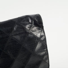 Chanel Vintage Square Flap Lambskin Black Chanel Vintage Square Flap Lambskin Black