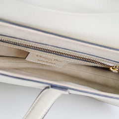 Christian Dior Medium Saddle Bag White Christian Dior Medium Saddle Bag White