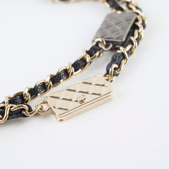 Chanel Card Holder On Chain Caviar Black 2021 Chanel Card Holder On Chain Caviar Black 2021