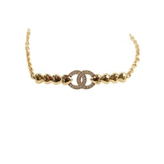 Chanel Heart Choker Necklace Chanel Heart Choker Necklace