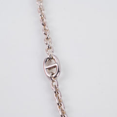 Hermes Farandole Silver Necklace 80 Hermes Farandole Silver Necklace 80