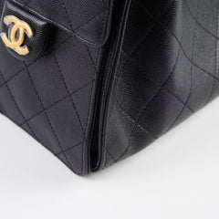 Chanel Small 25 Black Caviar GHW Microchip Chanel Small 25 Black Caviar GHW Microchip