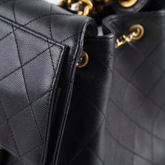 Chanel Small 25 Black Caviar GHW Microchip Chanel Small 25 Black Caviar GHW Microchip