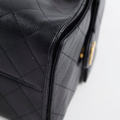 Chanel Small 25 Black Caviar GHW Microchip Chanel Small 25 Black Caviar GHW Microchip