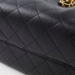 Chanel Small 25 Black Caviar GHW Microchip Chanel Small 25 Black Caviar GHW Microchip