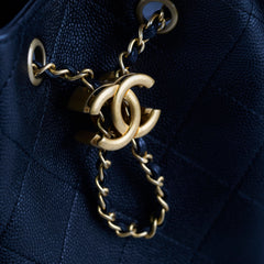 Chanel Small 25 Black Caviar GHW Microchip Chanel Small 25 Black Caviar GHW Microchip