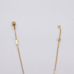 Van Cleef & Arpels Mini Frivole 18k Pink Gold Diamond Necklace 2021 Van Cleef & Arpels Mini Frivole 18k Pink Gold Diamond Necklace 2021