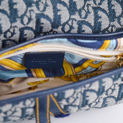 Christian Dior Saddle Medium Oblique Navy Christian Dior Saddle Medium Oblique Navy