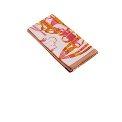 Hermes Scarf 42 x 42 Orange/Red Hermes Scarf 42 x 42 Orange/Red