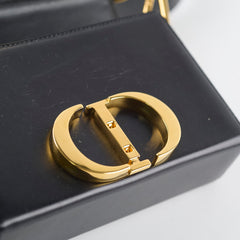 Dior 30 Montaigne Box Bag Black Dior 30 Montaigne Box Bag Black