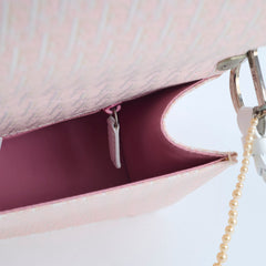 Christian Dior Vintage D'Trick Shoulder Bag Light Pink/White Christian Dior Vintage D'Trick Shoulder Bag Light Pink/White