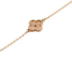 Van Cleef & Arpels Sweet Alhambra Bracelet Rose Gold Van Cleef & Arpels Sweet Alhambra Bracelet Rose Gold