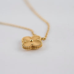 Van Cleef & Arpels Vintage Alhambra Guilloche Necklace 2023 Van Cleef & Arpels Vintage Alhambra Guilloche Necklace 2023