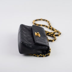 Chanel Mini Flap Crossbody Bag Black Chanel Mini Flap Crossbody Bag Black