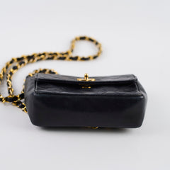 Chanel Mini Flap Crossbody Bag Black Chanel Mini Flap Crossbody Bag Black