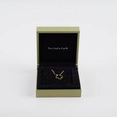 Van Cleef & Arpels Vintage Onyx Alhambra Necklace Van Cleef & Arpels Vintage Onyx Alhambra Necklace