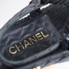 Chanel Raffia Sandals Black - Size 40 Chanel Raffia Sandals Black - Size 40