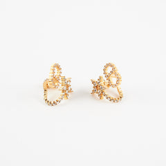 Dior Earrings Clair De Lune CD Stars (Costume Jewellery) Dior Earrings Clair De Lune CD Stars (Costume Jewellery)