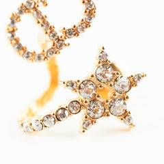 Dior Earrings Clair De Lune CD Stars (Costume Jewellery) Dior Earrings Clair De Lune CD Stars (Costume Jewellery)