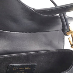 Christian Dior Mini Saddle Black Christian Dior Mini Saddle Black