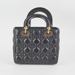 Christian Dior Small Lady Dior Black Christian Dior Small Lady Dior Black