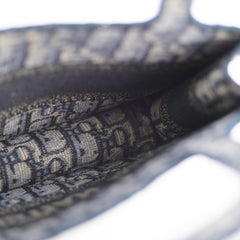 Christian Dior Mini Book Tote Navy Christian Dior Mini Book Tote Navy