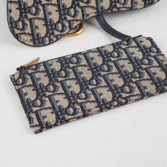 Christian Dior Long Saddle Wallet On Chain WOC Christian Dior Long Saddle Wallet On Chain WOC