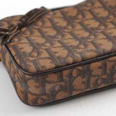 Christian Dior Oblique Mini Brown Pouch 2005 Christian Dior Oblique Mini Brown Pouch 2005