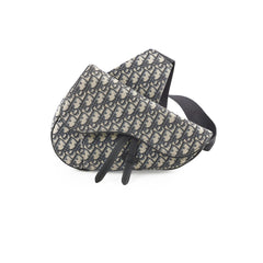 Christian Dior Men's Oblique Saddle Crossbody Bag Christian Dior Men's Oblique Saddle Crossbody Bag