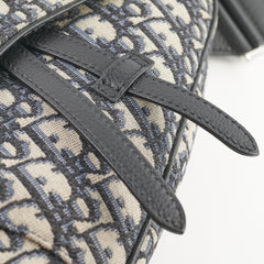 Christian Dior Men's Oblique Saddle Crossbody Bag Christian Dior Men's Oblique Saddle Crossbody Bag