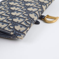 Christian Dior Oblique Saddle Wallet on Chain WOC Christian Dior Oblique Saddle Wallet on Chain WOC