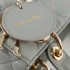 Christian Dior Small Lady Dior Grey Christian Dior Small Lady Dior Grey