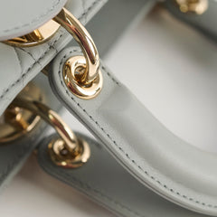 Christian Dior Small Lady Dior Grey Christian Dior Small Lady Dior Grey