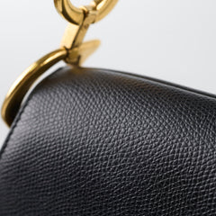 Christian Dior Medium Saddle Black Christian Dior Medium Saddle Black