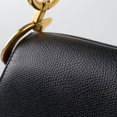 Christian Dior Medium Saddle Black Christian Dior Medium Saddle Black
