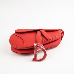 Christian Dior Mini Saddle Red Christian Dior Mini Saddle Red