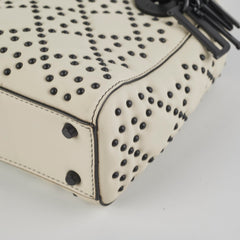 Christian Dior Mini Lady Dior Studded Ivory Christian Dior Mini Lady Dior Studded Ivory