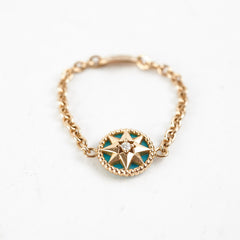 Christian Dior Rose Des Vents Ring Size 54 Christian Dior Rose Des Vents Ring Size 54