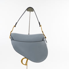 Christian Dior Saddle Bag Light Blue Christian Dior Saddle Bag Light Blue