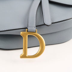 Christian Dior Saddle Bag Light Blue Christian Dior Saddle Bag Light Blue