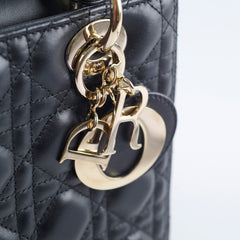 Christian Dior Medium Lady Dior Black Christian Dior Medium Lady Dior Black