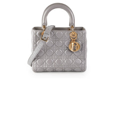 Christian Dior Medium Lady Dior Grey Christian Dior Medium Lady Dior Grey