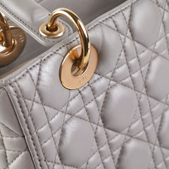 Christian Dior Medium Lady Dior Grey Christian Dior Medium Lady Dior Grey