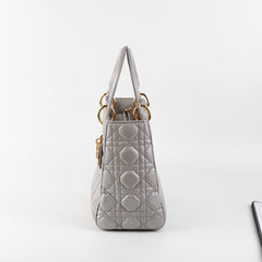 Christian Dior Medium Lady Dior Grey Christian Dior Medium Lady Dior Grey