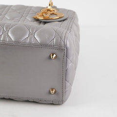 Christian Dior Medium Lady Dior Grey Christian Dior Medium Lady Dior Grey