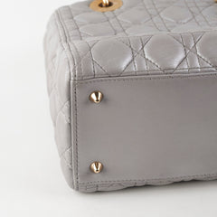 Christian Dior Medium Lady Dior Grey Christian Dior Medium Lady Dior Grey