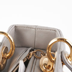 Christian Dior Medium Lady Dior Grey Christian Dior Medium Lady Dior Grey