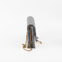 Christian Dior Saddle Oblique Wallet On Chain Christian Dior Saddle Oblique Wallet On Chain