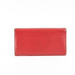 Louis Vuitton Epi Long Wallet Red Louis Vuitton Epi Long Wallet Red