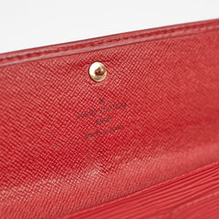 Louis Vuitton Epi Long Wallet Red Louis Vuitton Epi Long Wallet Red